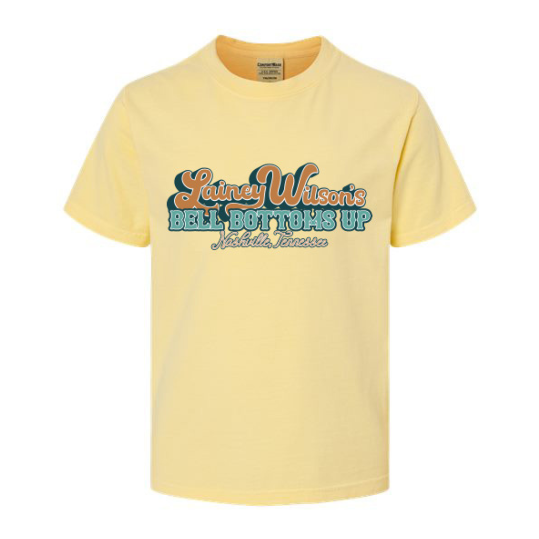 Lainey Wilson Youth Yellow Logo Tee