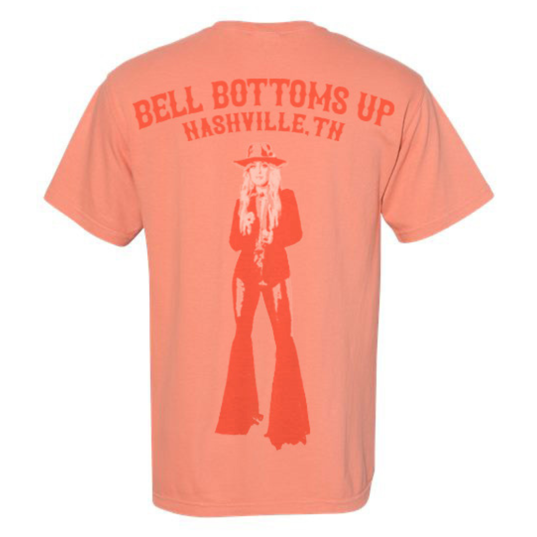 Lainey Wilson Peach Pocket Tee