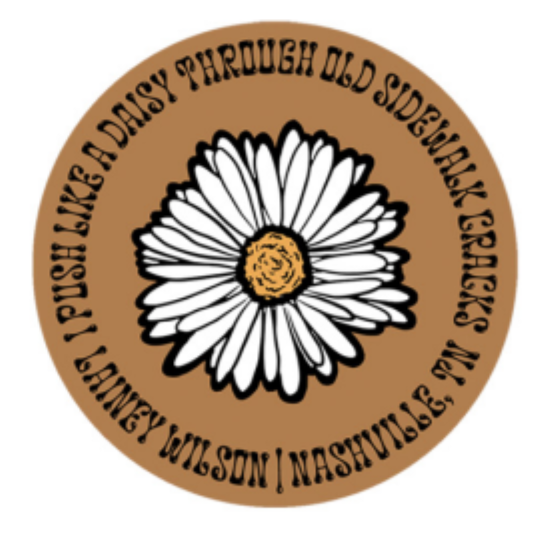 Lainey Wilson Daisy Sticker