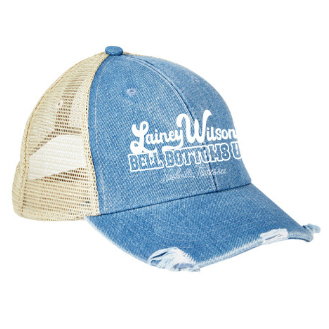 Lainey Wilson Denim Baseball Hat
