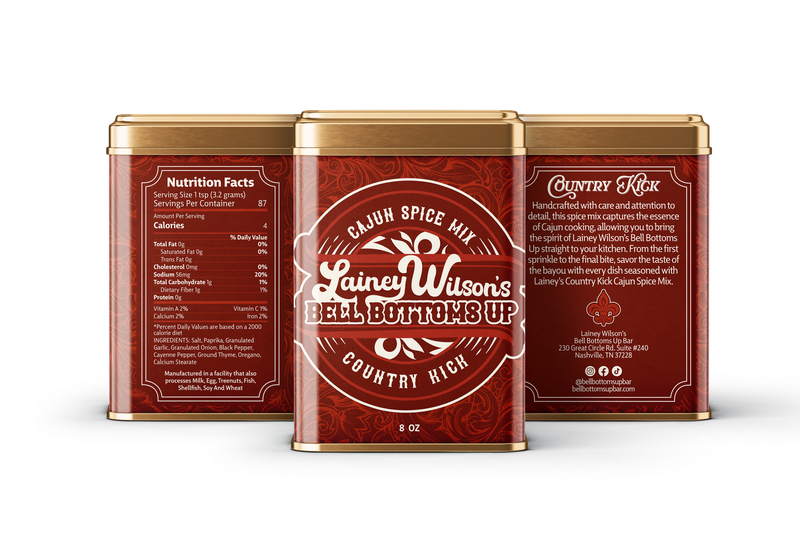 Lainey Wilson Cajun Seasoning