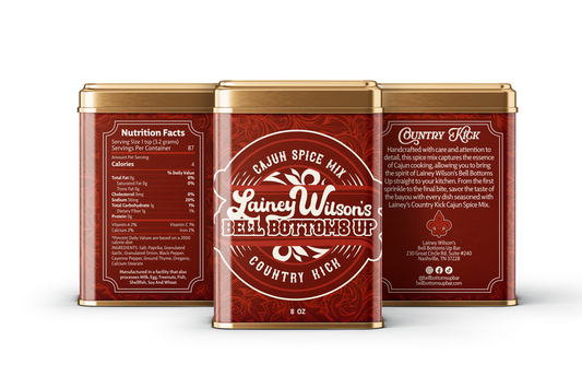 Lainey Wilson Cajun Seasoning