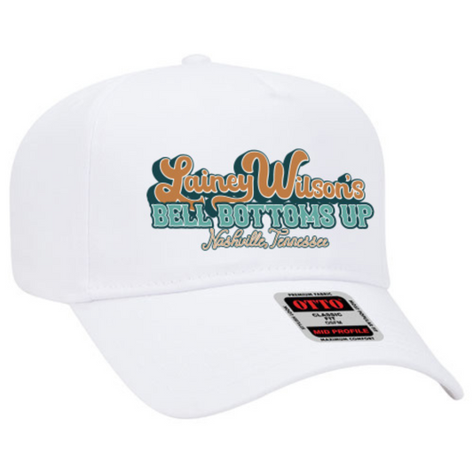 Lainey Wilson White Logo Otto Hat