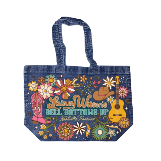 LW Denim Tote Bag